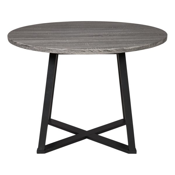 Signature Design by Ashley Round Centiar Dining Table with Pedestal Base D372-16 For Discount