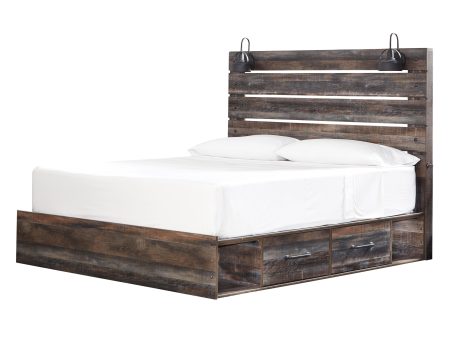 Signature Design by Ashley Drystan King Panel Bed with Storage B211-58 B211-56 B211-160 B100-14 Online Hot Sale