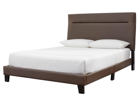 Signature Design by Ashley Adelloni Queen Upholstered Platform Bed B080-481 Supply