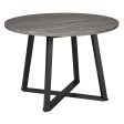 Signature Design by Ashley Round Centiar Dining Table with Pedestal Base D372-16 For Discount