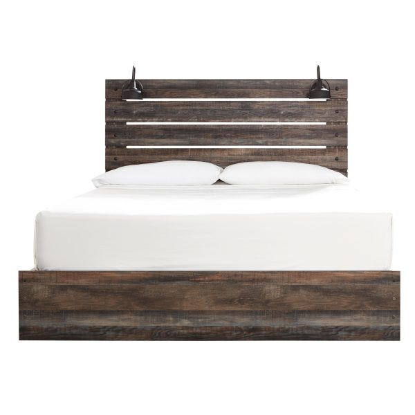 Signature Design by Ashley Drystan King Panel Bed with Storage B211-58 B211-56 B211-160 B100-14 Online Hot Sale