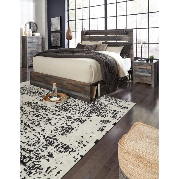 Signature Design by Ashley Drystan King Panel Bed with Storage B211-58 B211-56 B211-60 B211-60 B100-14 Online now