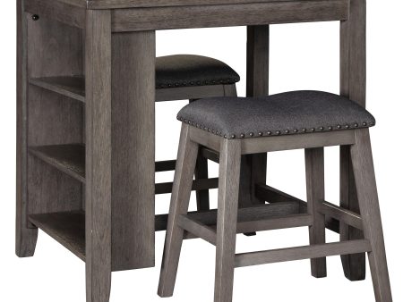 Signature Design by Ashley Caitbrook 3 pc Counter Height Dinette D388-113 Fashion