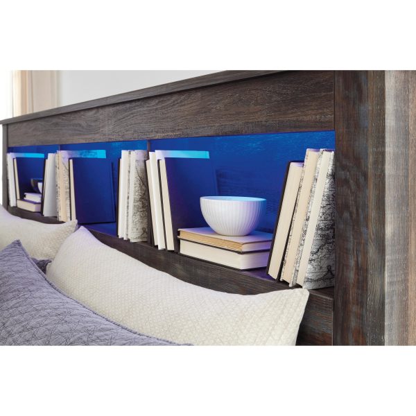 Signature Design by Ashley Drystan Queen Bookcase Bed with Storage B211-65 B211-54 B211-160 B100-13 Supply