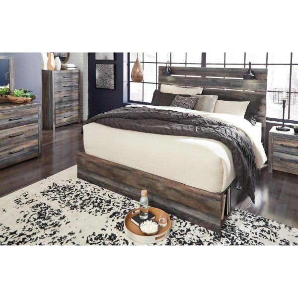 Signature Design by Ashley Drystan King Panel Bed with Storage B211-58 B211-56 B211-60 B211-60 B100-14 Online now