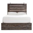 Signature Design by Ashley Drystan Queen Panel Bed with Storage B211-57 B211-54 B211-160 B100-13 For Sale