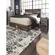 Signature Design by Ashley Drystan King Panel Bed with Storage B211-58 B211-56 B211-160 B100-14 Online Hot Sale