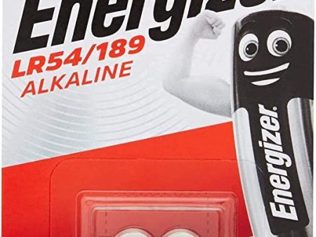 Hold. Energizer Pila Alcalina Botón LR54   189 - Blister 2 Embalaje Deteriorado Fashion