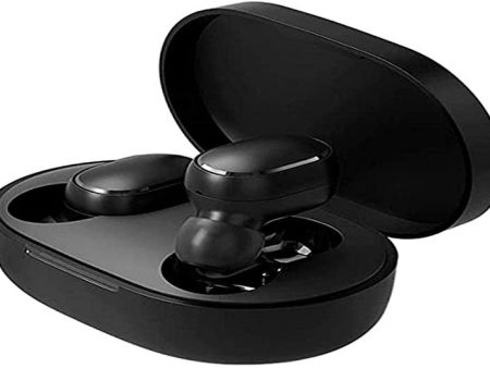 Xiaomi Redmi Airdots 2, Bluetooth 5.0 Auriculares Inalámbricos, Wireless Earbuds Auriculares Estéreos Manos Libres con Micrófono, Anti-transpiración IPX4, Estuche de Carga Magnét (Negro) on Sale