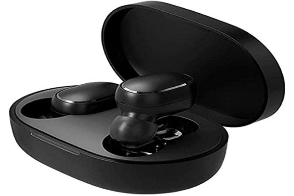 Xiaomi Redmi Airdots 2, Bluetooth 5.0 Auriculares Inalámbricos, Wireless Earbuds Auriculares Estéreos Manos Libres con Micrófono, Anti-transpiración IPX4, Estuche de Carga Magnét (Negro) on Sale