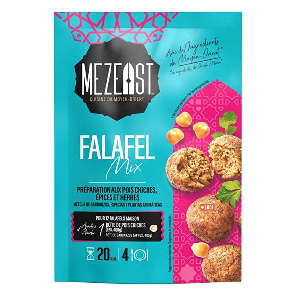 (Dividir x 5 a 0,99) Mezeast Sazonador para Falafel 80g, Pack de 5 Discount