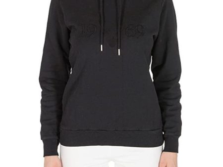 19V69 ITALIA Barbara Black Sudadera con Capucha, Negro, L (Pack de 2) para Mujer Embalaje Deteriorado For Discount