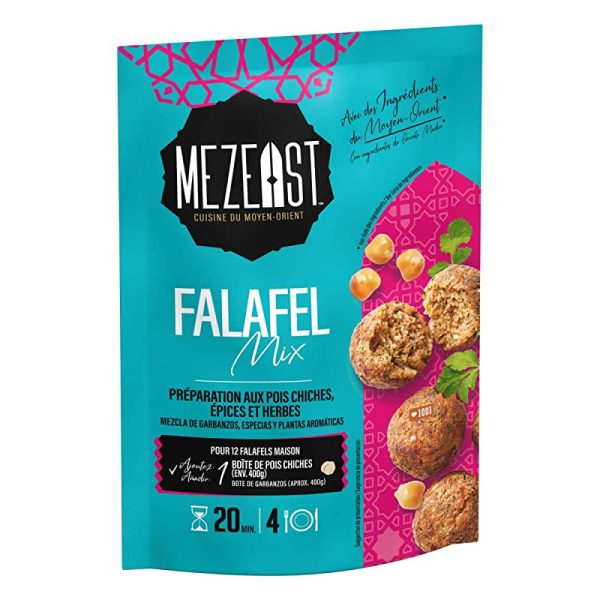 (Dividir x 5 a 0,99) Mezeast Sazonador para Falafel 80g, Pack de 5 Discount